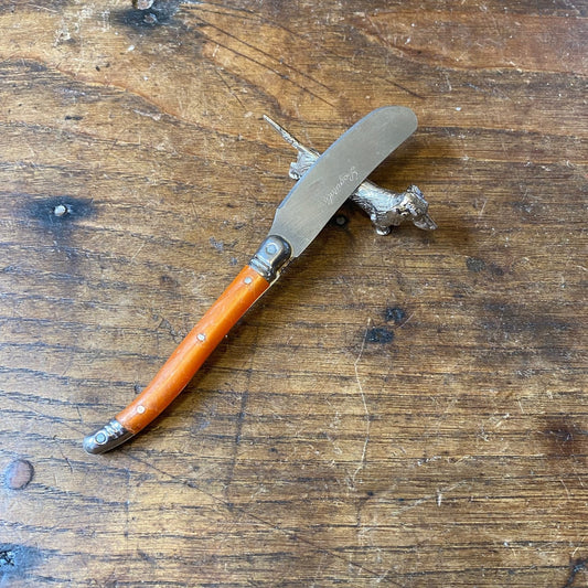 French Vintage Dachshund Knife Rest