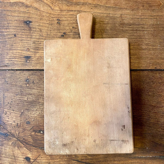 Vintage French Wooden Cutting Board – Extra Thick