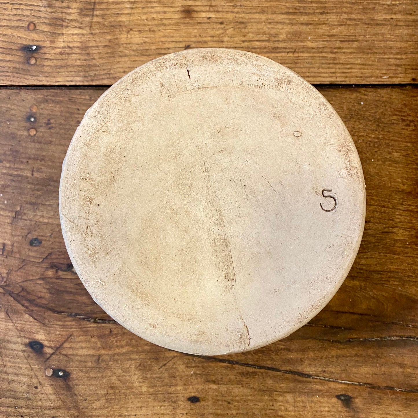Vintage French Stoneware Pot with Handles