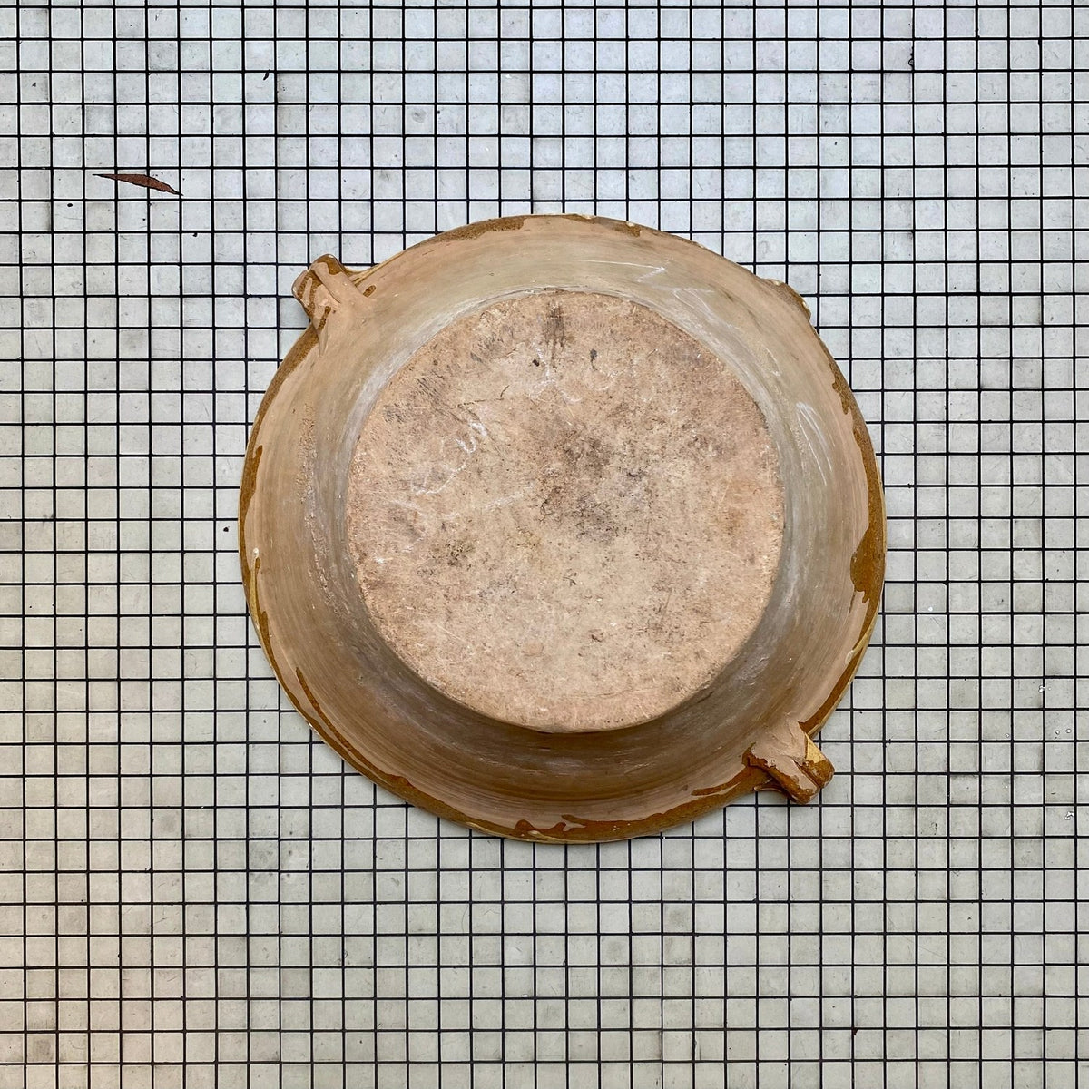 Antique French Provençal Tian Bowl – Yellow
