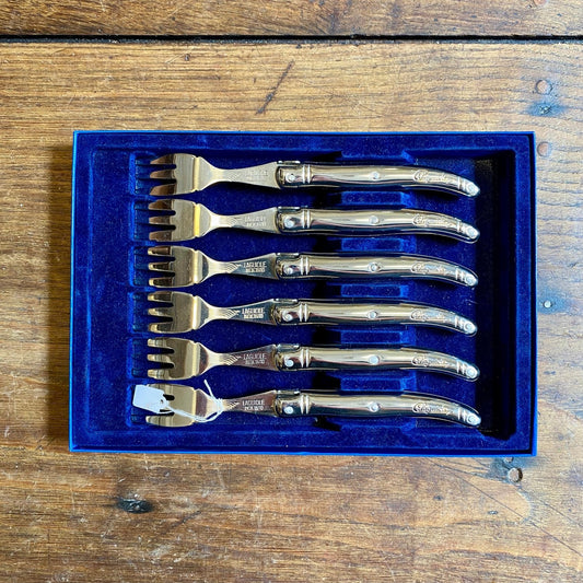French Laguiole Fish Fork Set – Pradel France – Set of 6