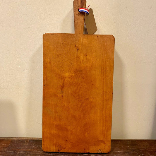 Vintage French Wooden Cutting Board – Thick