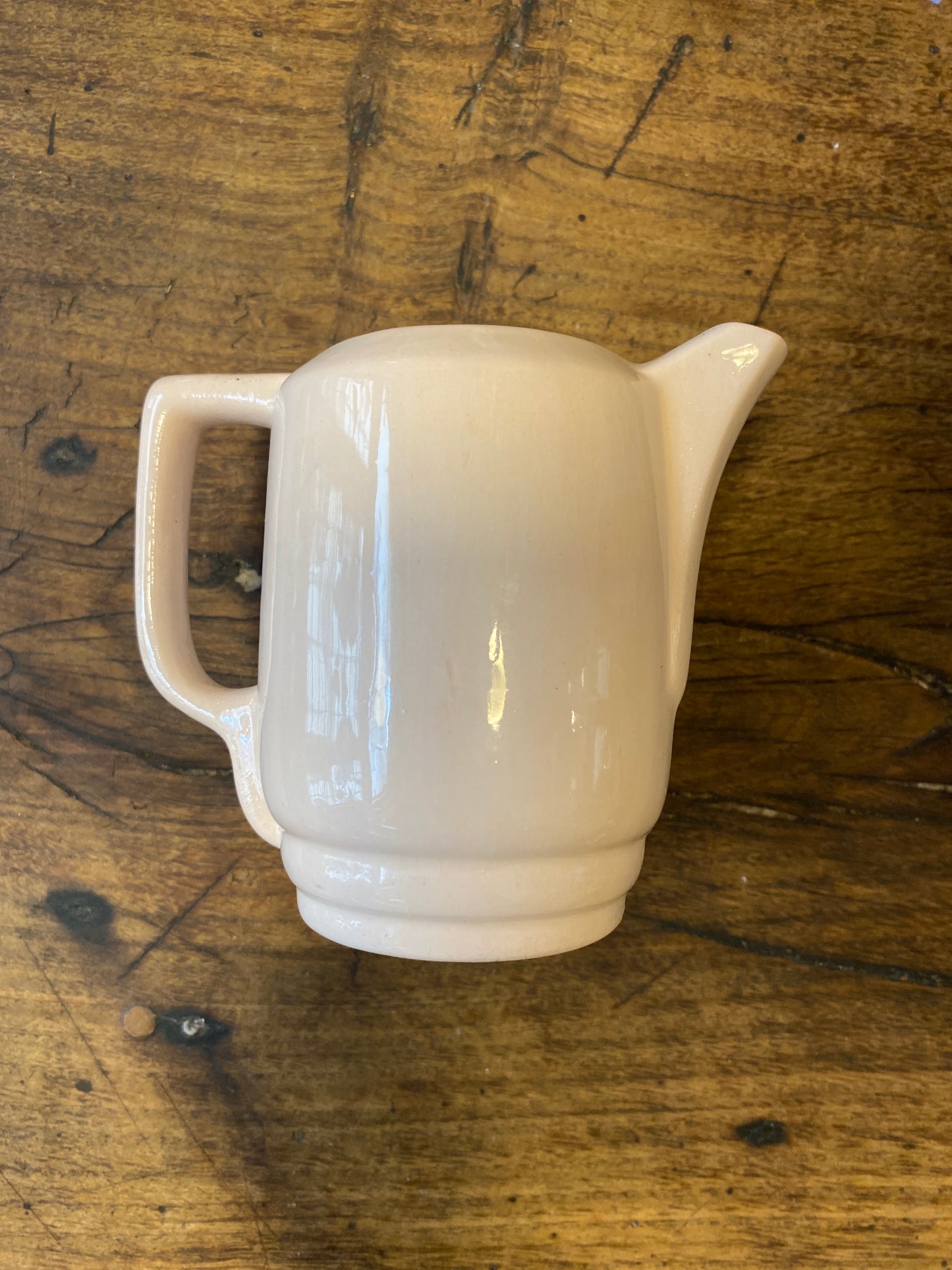 Digoin Pink Milk Jug