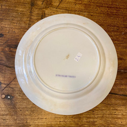"Etruscan Vases" Transferware Plate