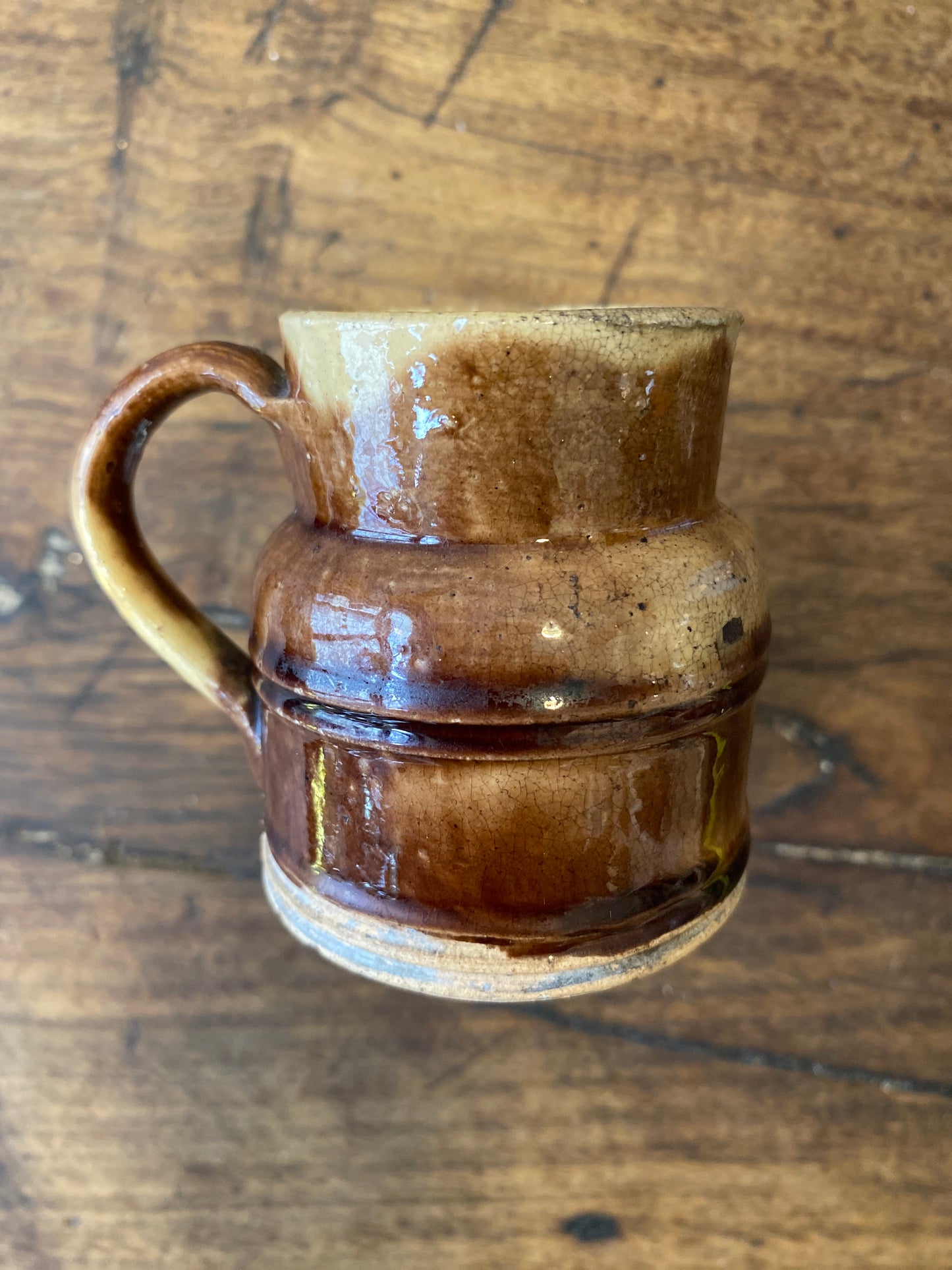 Vintage French Stoneware Mini Jug
