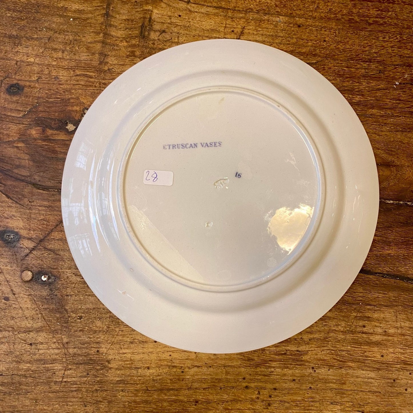 "Etruscan Vases" Transferware Plate