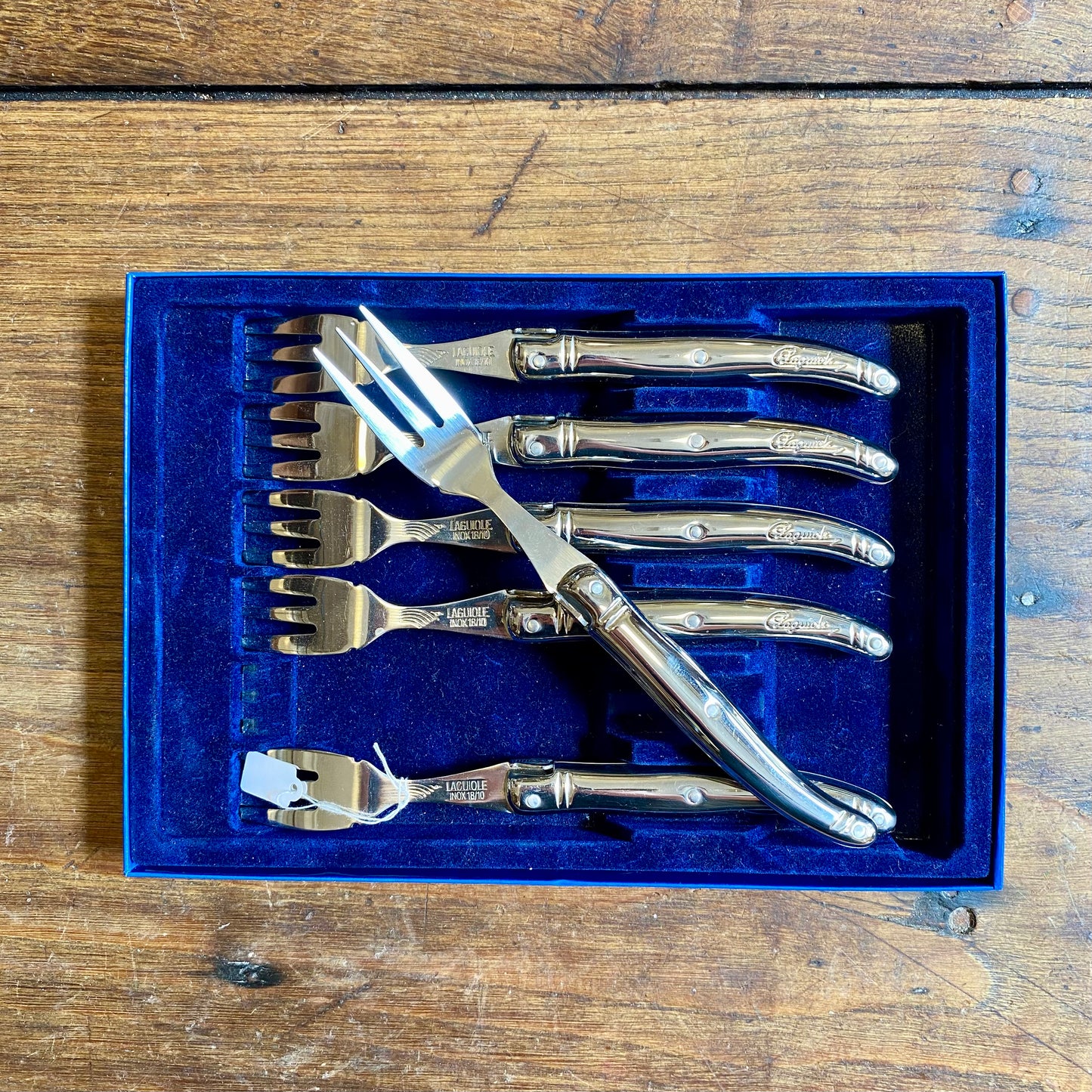French Laguiole Fish Fork Set – Pradel France – Set of 6
