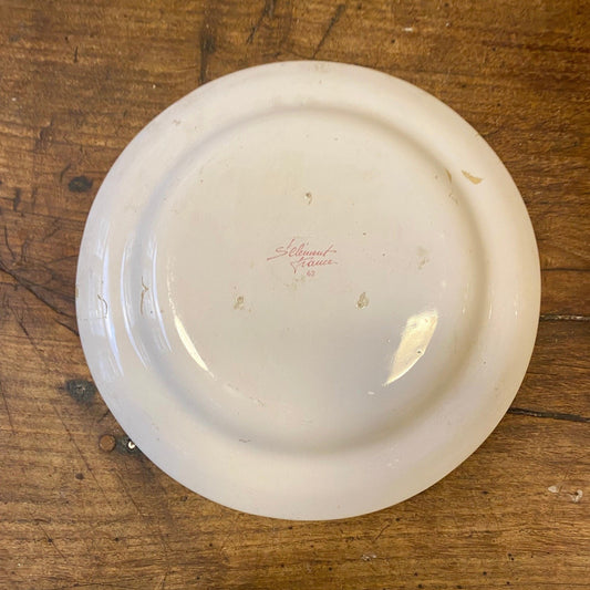 Vintage St Clément Decorative Plate – Bird Motif