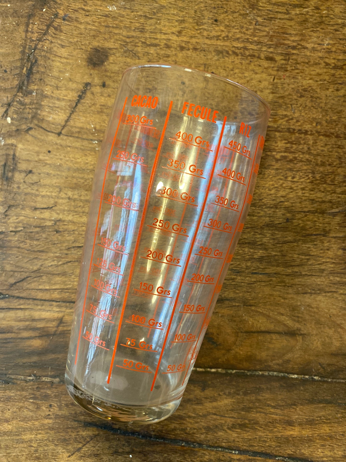 French Measuring Glass