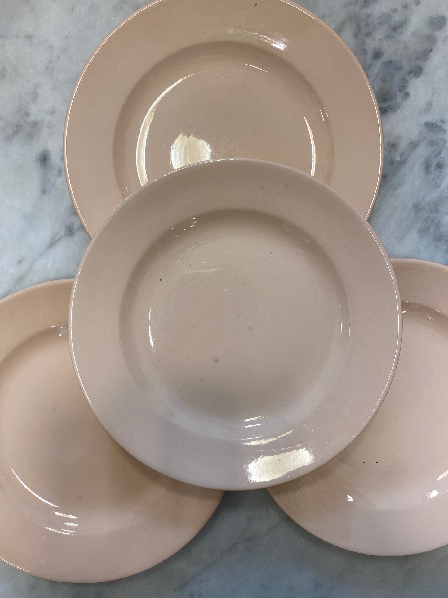 Diary pink starter plates