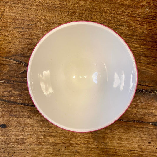 French Vintage Café Au Lait Bowl – Pink Ombre