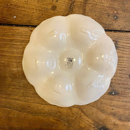 French oyster plate – Digoin Sarreguemines