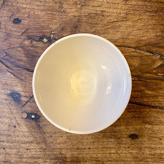 Vintage French Digoin Café au Lait Bowl – Ivory