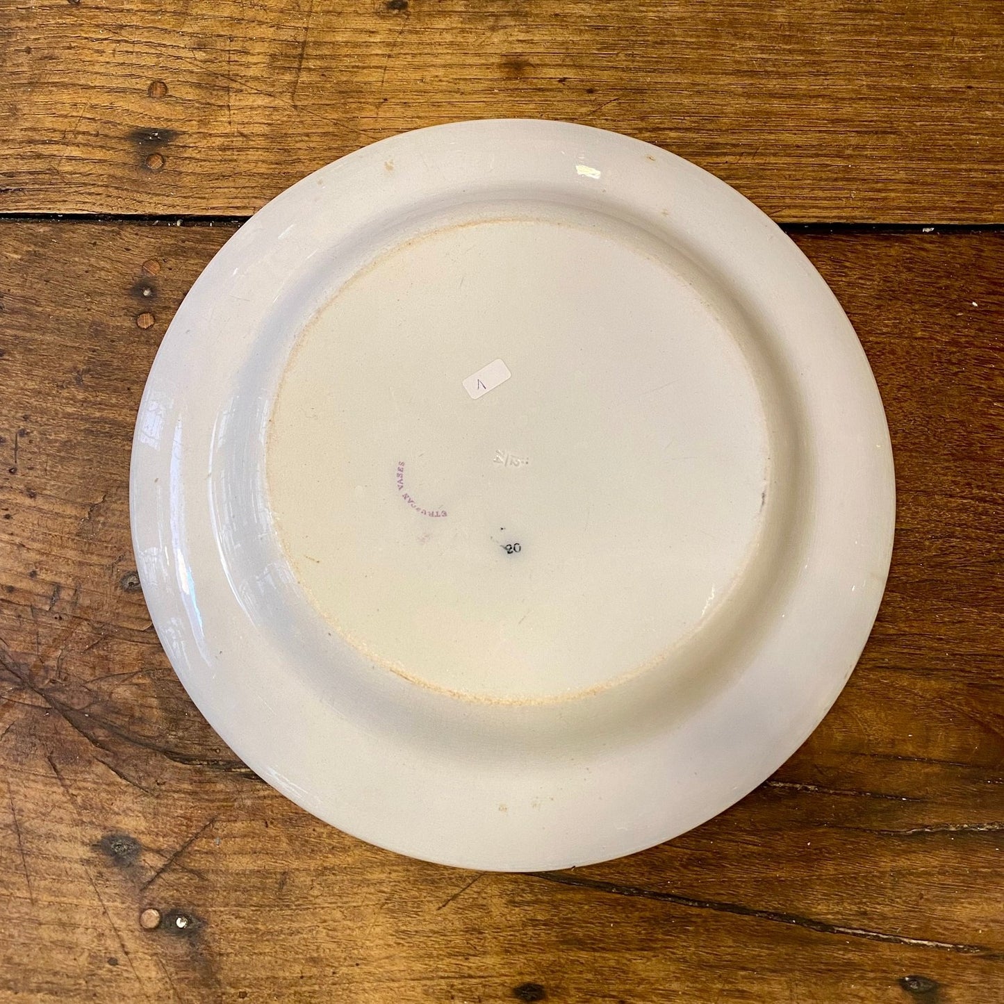 English Serving Plate Etruscan Vases – Mid-19th Century