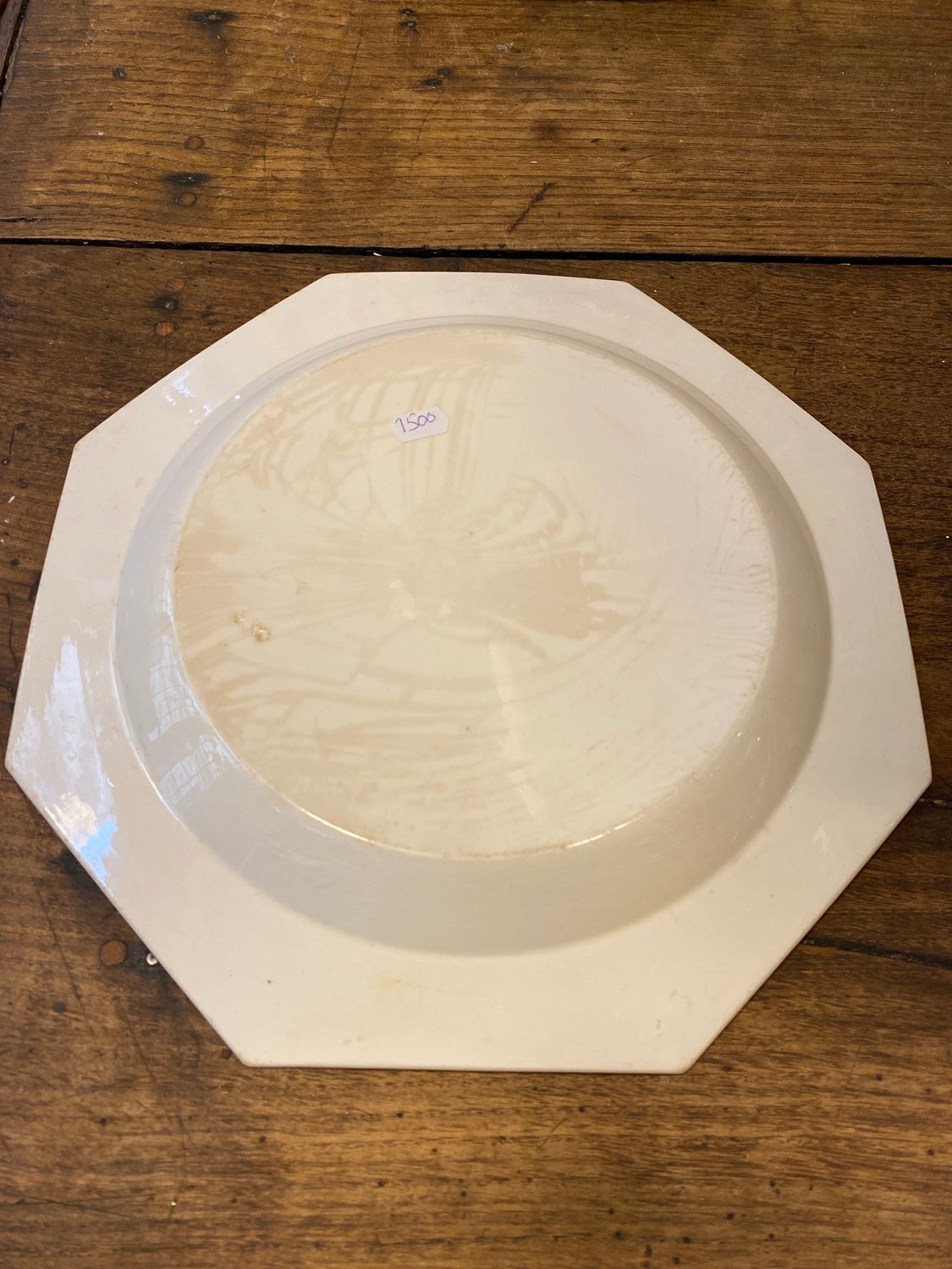 Pattern: Creil & Montereau Pearled Serving Plate – Antique French Porcelain – Curiosité Göteborg | Fransk vintageinredning från Curiosité