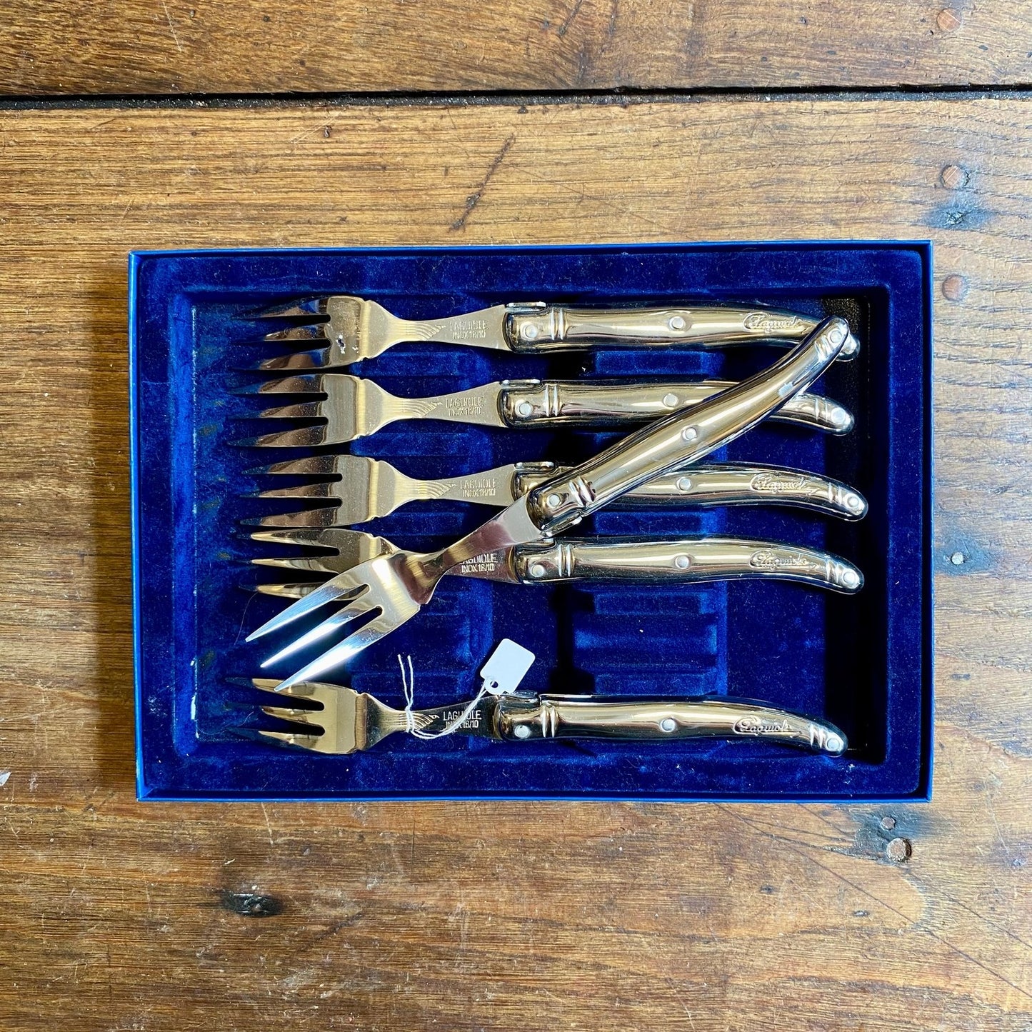 French Laguiole Fish Fork Set – Pradel France – Set of 6