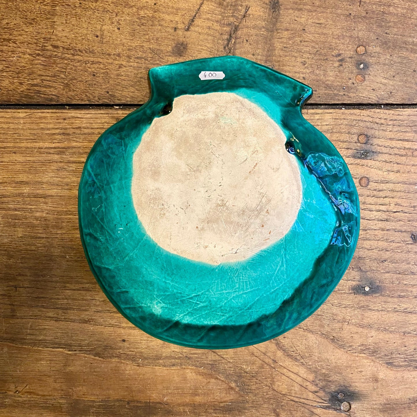 Pattern: Emerald Green French Vintage Shell Dish – Curiosité Göteborg | Fransk vintageinredning från Curiosité