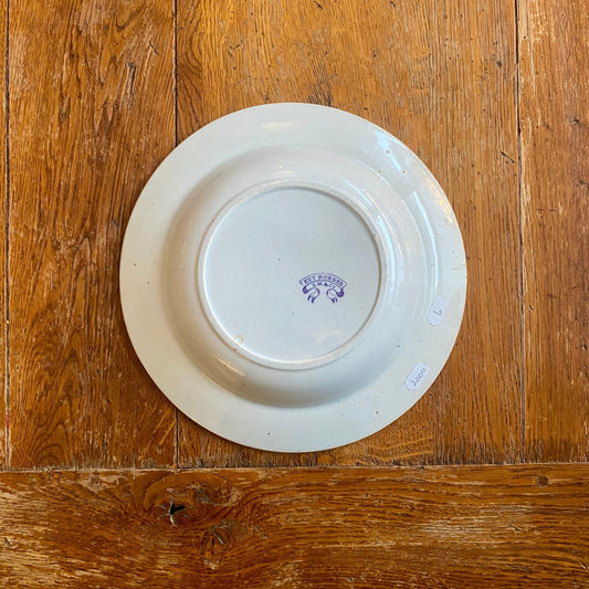 Pattern: English “Key Border” Plate Etruscan Vases – Mid-19th Century – Curiosité Göteborg | Fransk vintageinredning från Curiosité