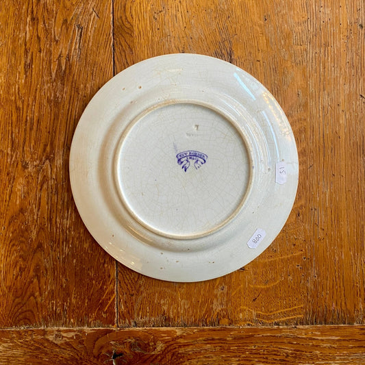 Pattern: English “Key Border” Plate Etruscan Vases – Mid-19th Century – Curiosité Göteborg | Fransk vintageinredning från Curiosité