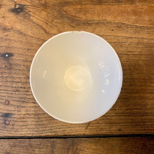 Vintage Digoin Café au Lait Bowl – Floral Motif