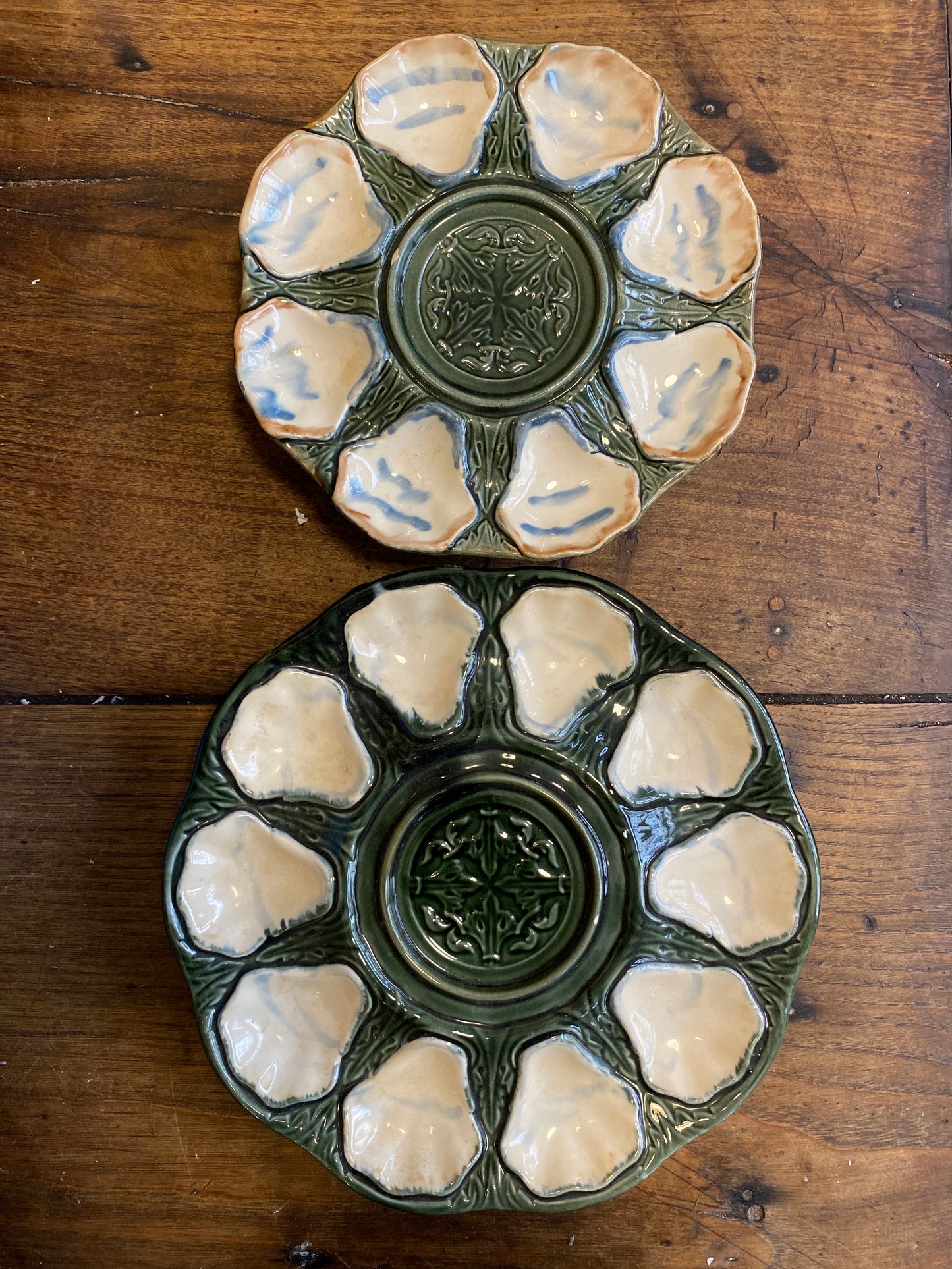 Longchamp Terre de Fer Oyster Plate Stand