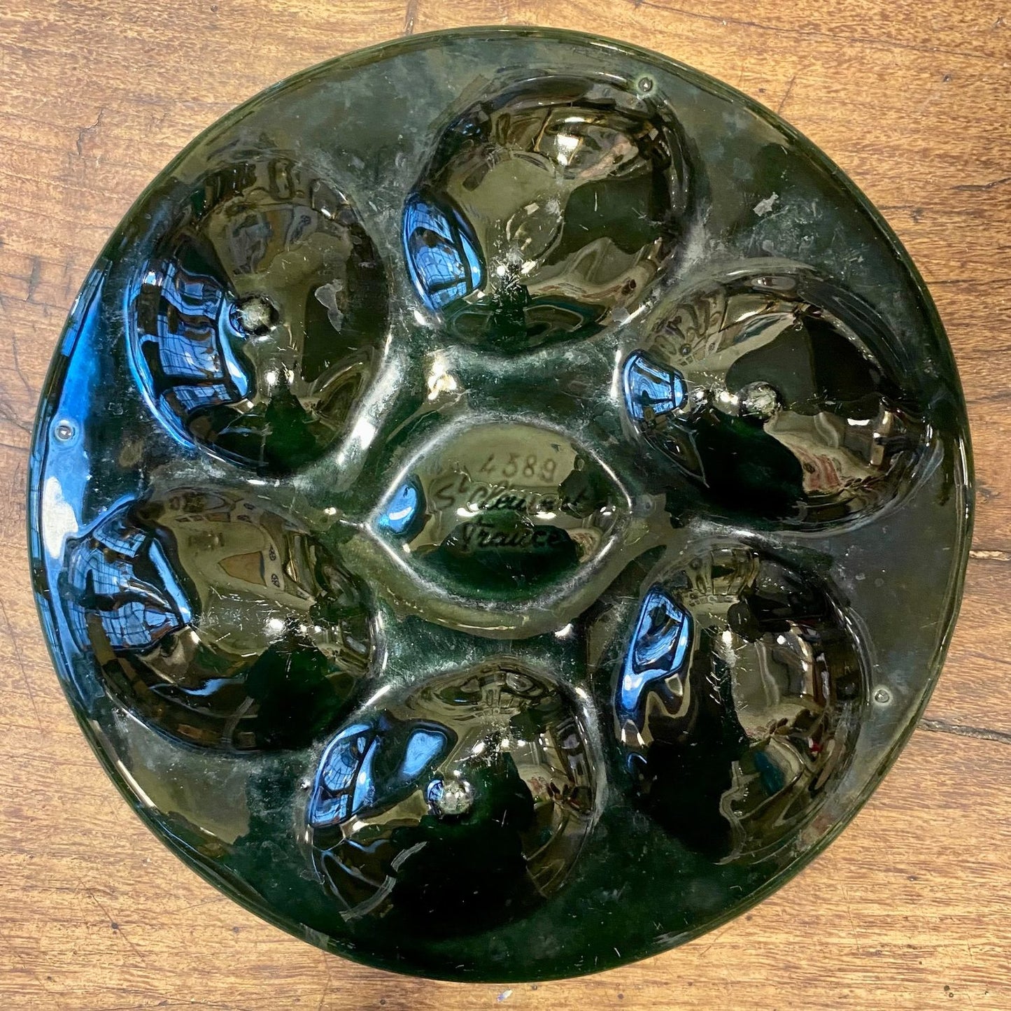 French Oyster Plate by Sarreguemines – Curiosité Göteborg