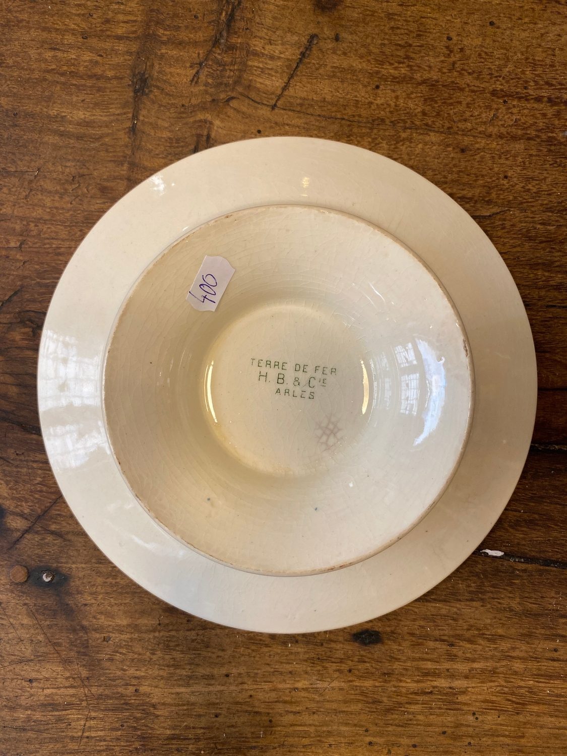 Pattern: HB&Cie ‘Arles’ Footed Bowl – Curiosité Göteborg | Fransk vintageinredning från Curiosité