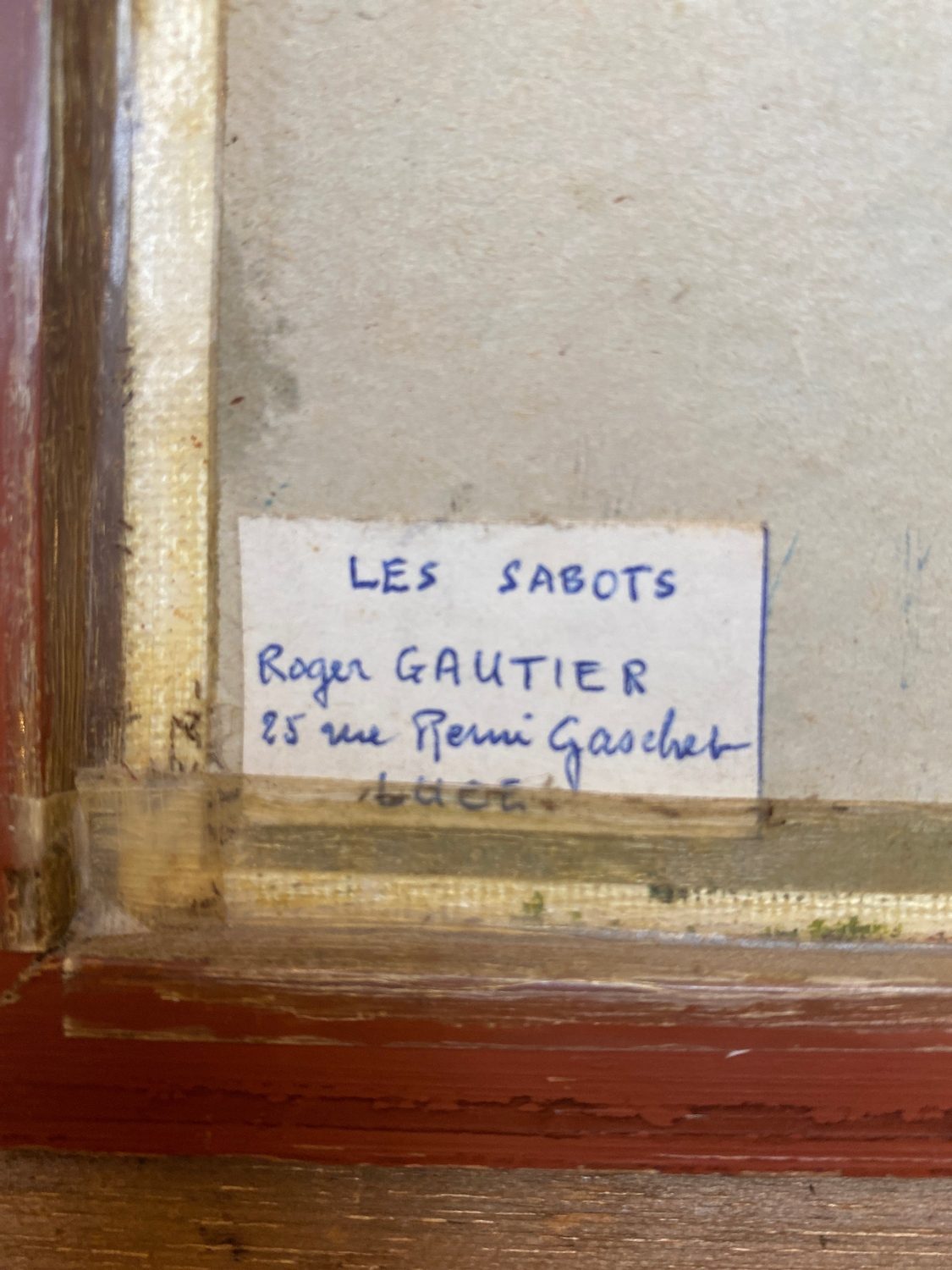 Pattern: Les Sabots by Roger Gautier – Curiosité Göteborg | Fransk vintageinredning från Curiosité