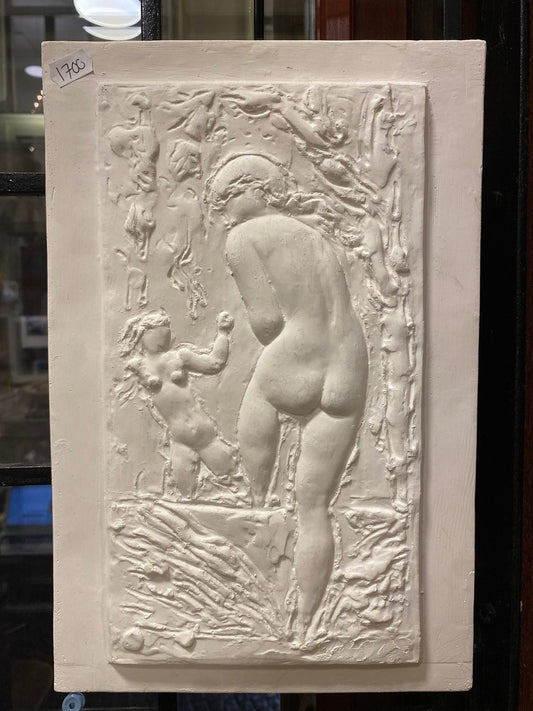 Pattern: The Bather – Handmade Plaster Wall Art from Paris – Curiosité Göteborg | Fransk vintageinredning från Curiosité