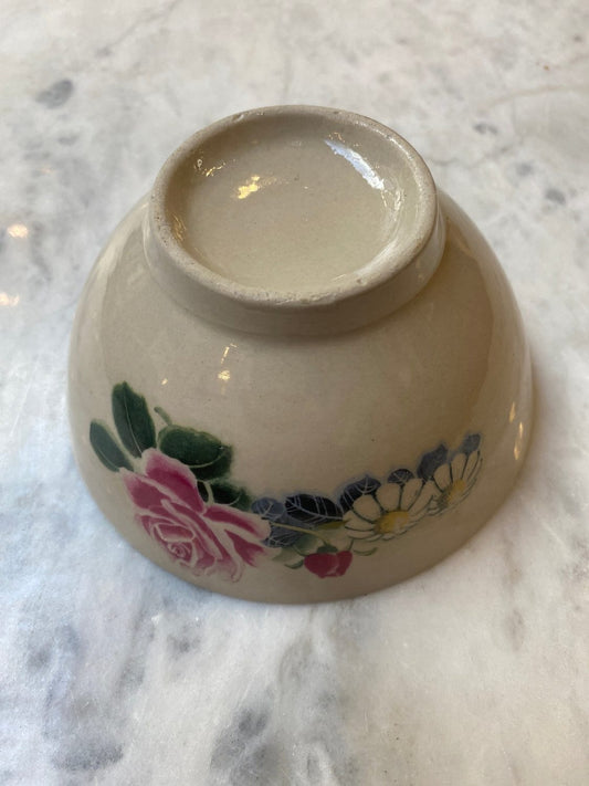 Pattern: Vintage French Café au Lait Bowl – Floral Pattern – Curiosité Göteborg | Fransk vintageinredning från Curiosité