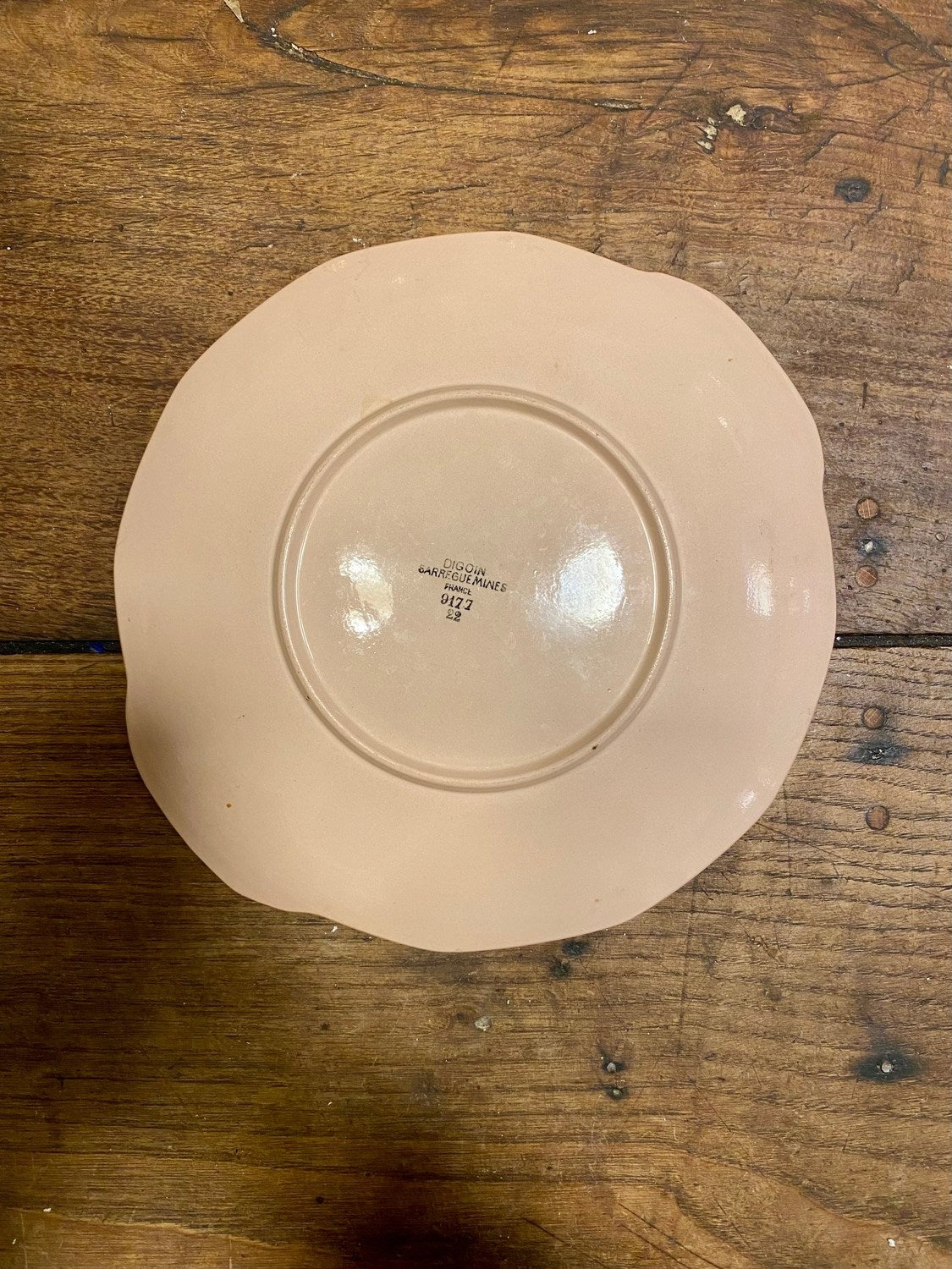 Pattern: Vintage French Cake Plate – Digoin Sarreguemines – Curiosité Göteborg | Fransk vintageinredning från Curiosité