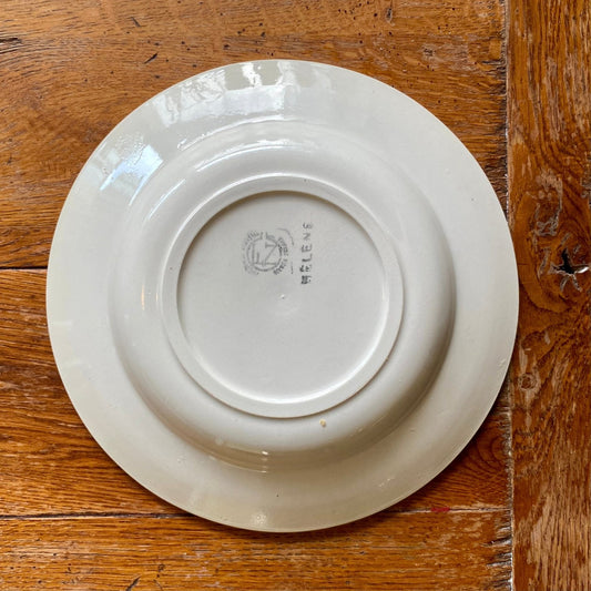 Pattern: Vintage French Deep Plate – Hélène – Curiosité Göteborg | Fransk vintageinredning från Curiosité