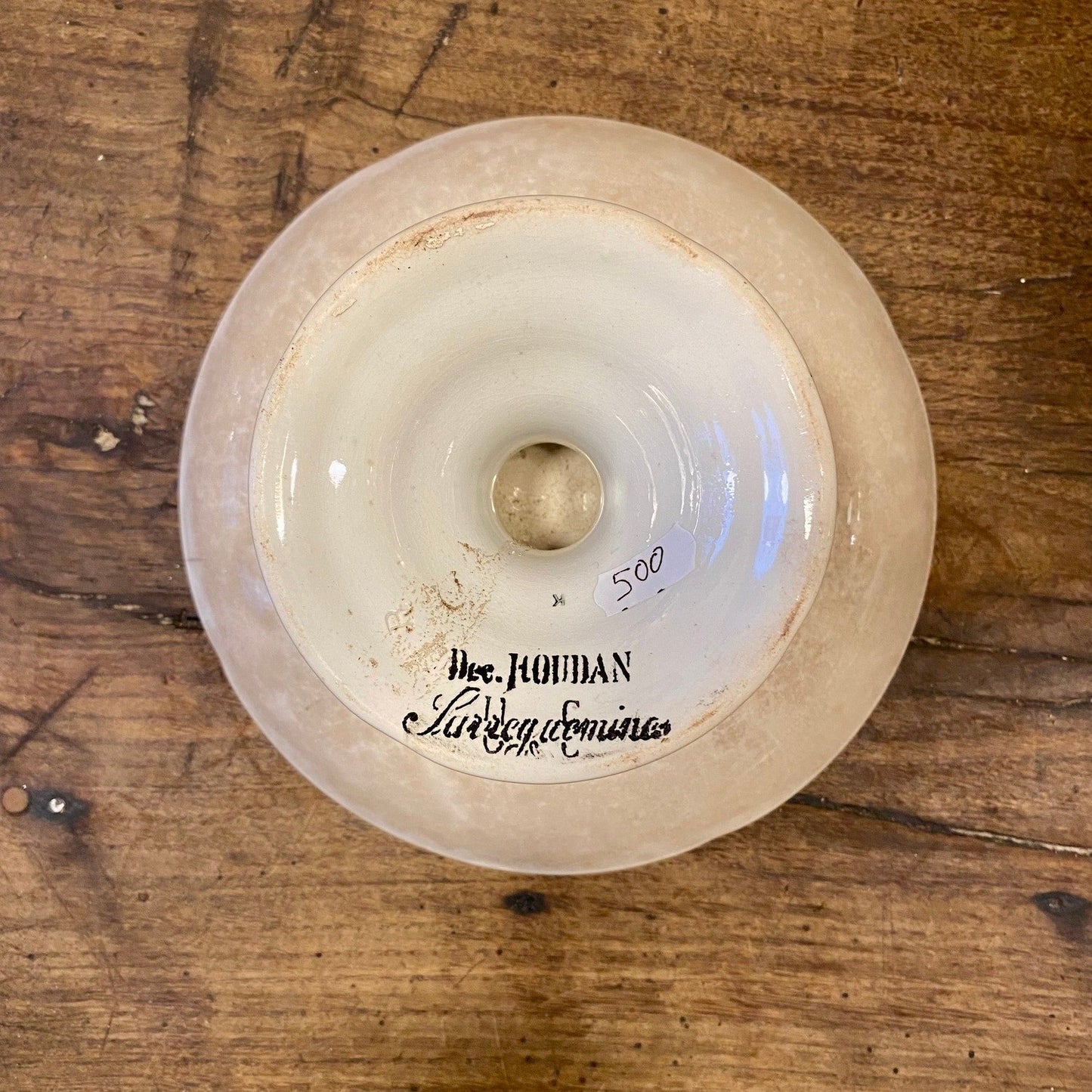 Pattern: Vintage French Faïence Pedestal Dish – Sarreguemines – Curiosité Göteborg | Fransk vintageinredning från Curiosité