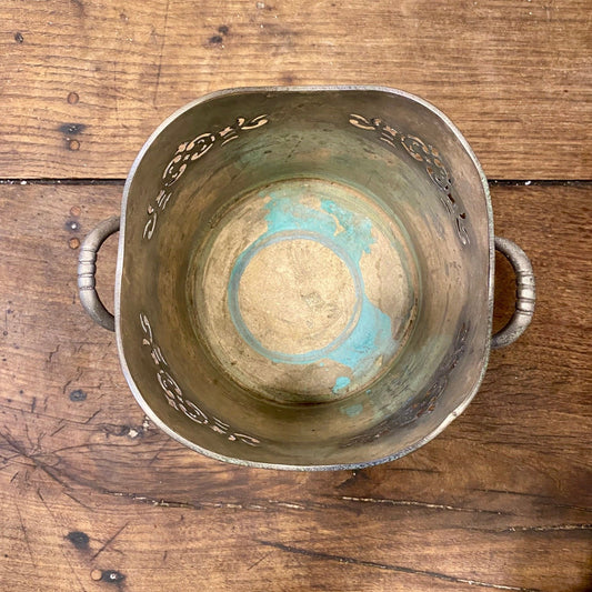 Pattern: Vintage French Metal Cooler – Cut-Out & Engraved – Curiosité Göteborg | Fransk vintageinredning från Curiosité