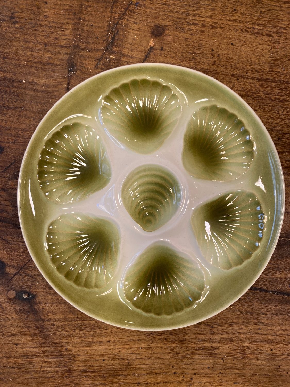 Pattern: Oyster Plate – Curiosité Göteborg | Fransk vintageinredning från Curiosité