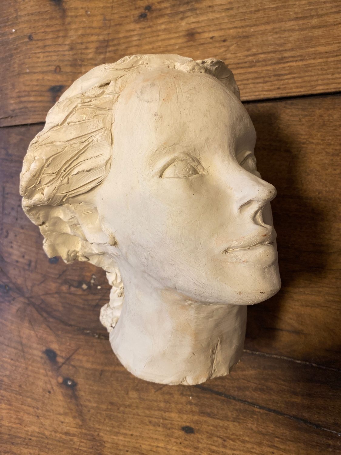 Pattern: Vintage French Plaster Bust – Curiosité Göteborg | Fransk vintageinredning från Curiosité