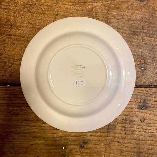 Pattern: Vintage French Sarreguemines “Corsica” Soup Plate – Curiosité Göteborg | Fransk vintageinredning från Curiosité