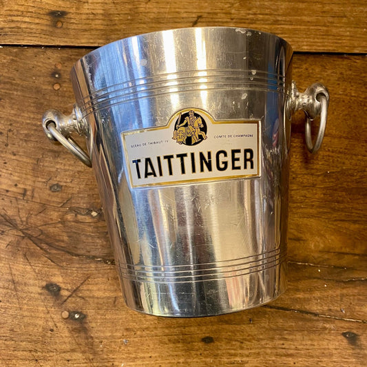 Pattern: Vintage French Taittinger Champagne Bucket – Curiosité Göteborg | Fransk vintageinredning från Curiosité