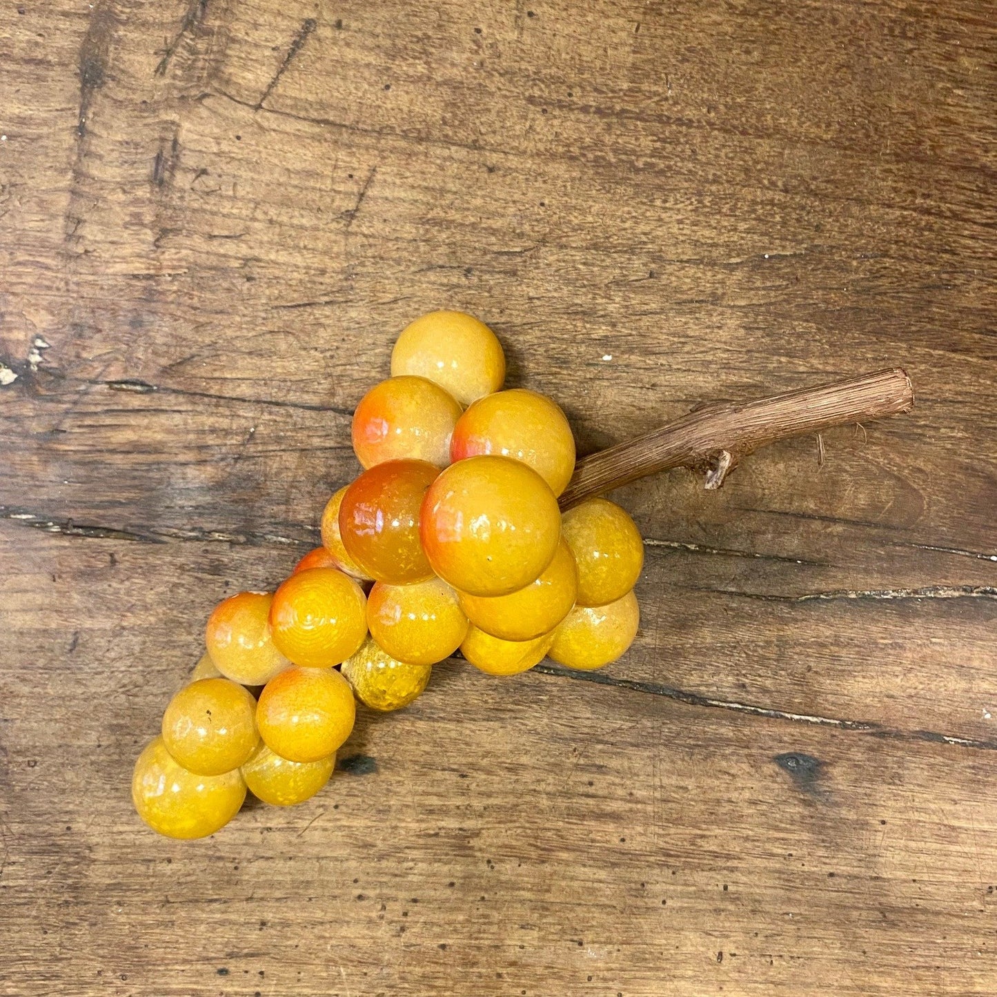 Vintage Italian Alabaster Grape Cluster