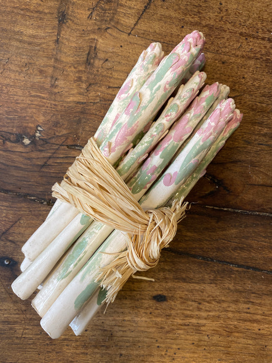 Vintage Ceramic Asparagus Bundle