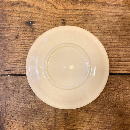 Vintage French Oyster Plate – Ivory