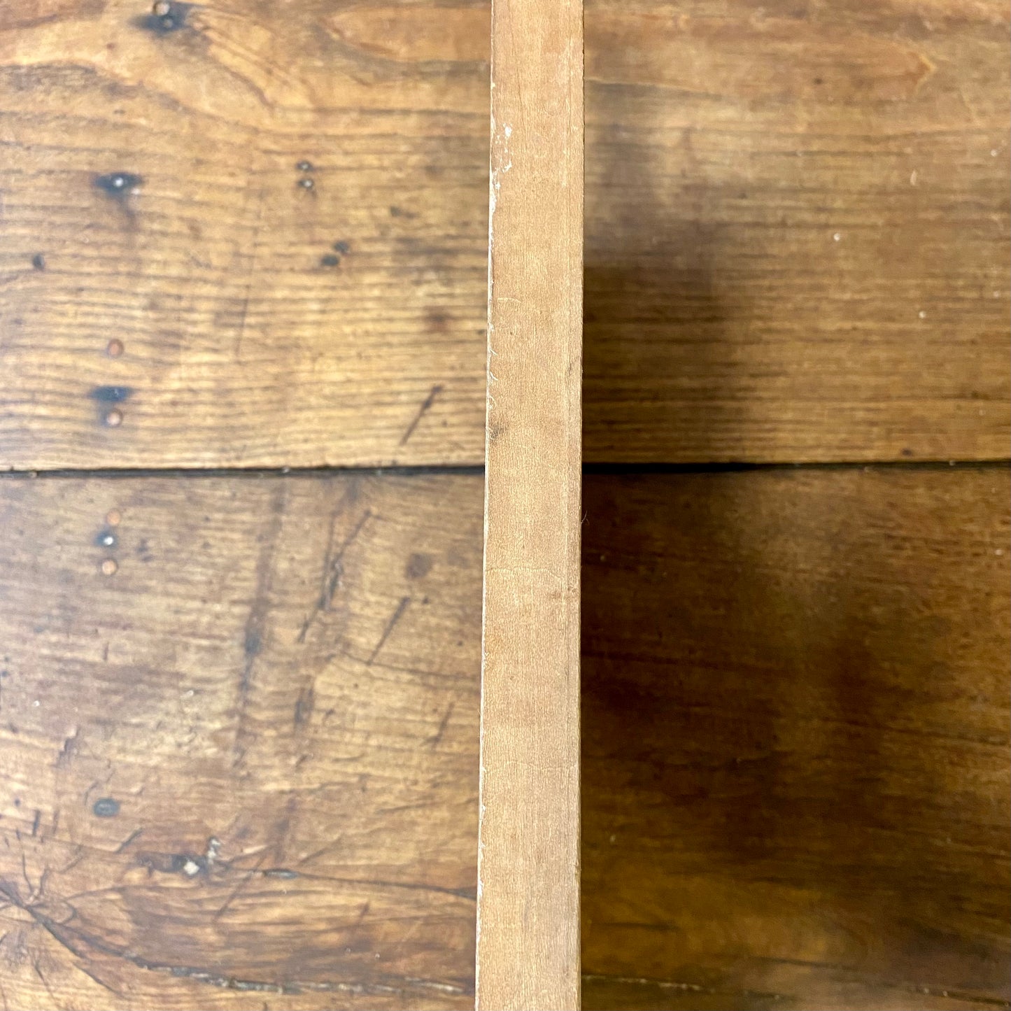 Vintage French Wooden Cutting Board – Long Handle