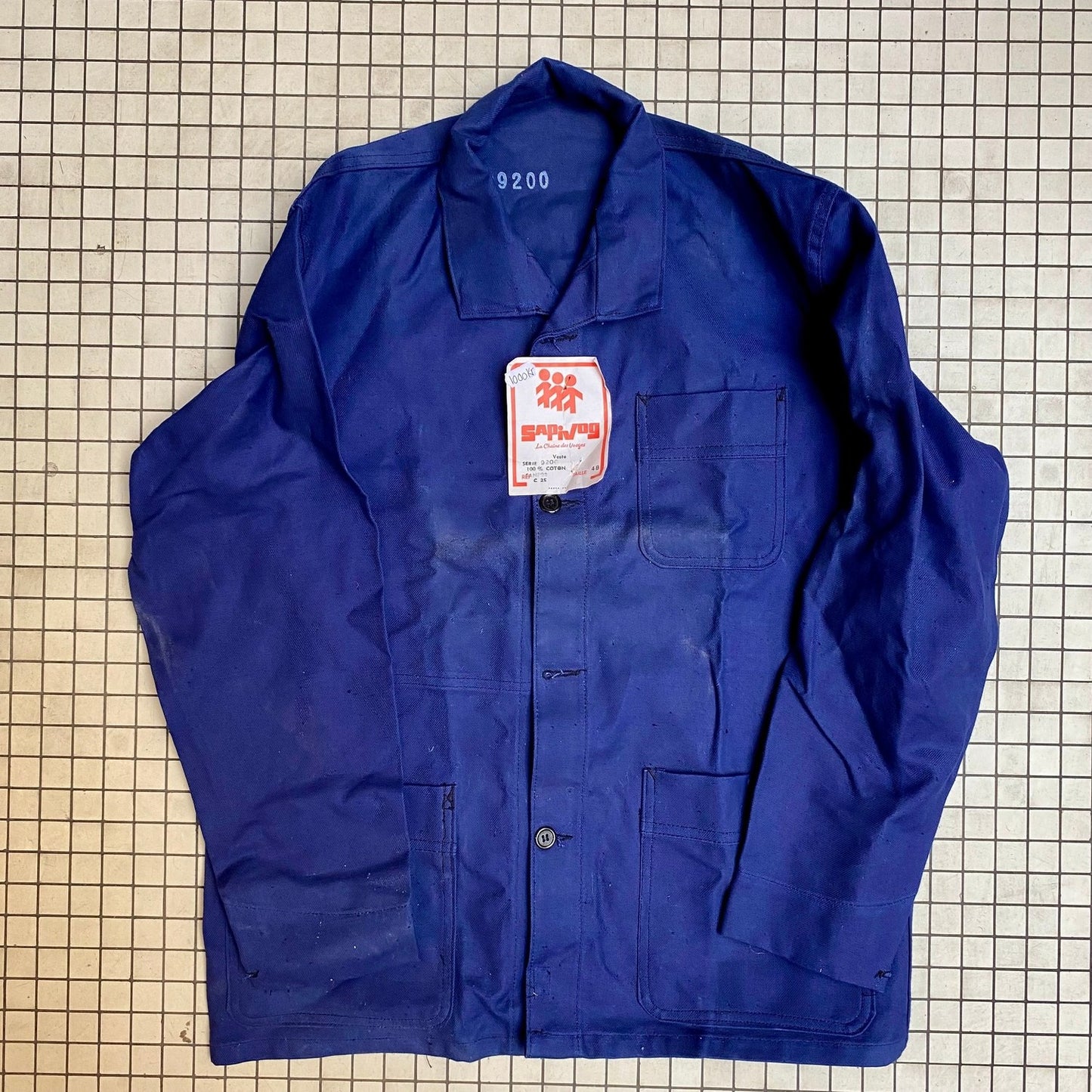 Vintage French Work Jacket “Bleu de Travail”