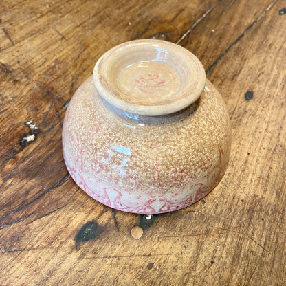 Vintage French Café Au Lait Bowl - Creil Monterau