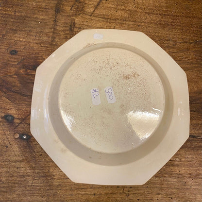 Creil & Montereau Pearled Soup Bowl – Antique French Porcelain