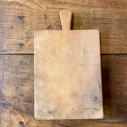 Vintage French Wooden Cutting Board – Extra Thick