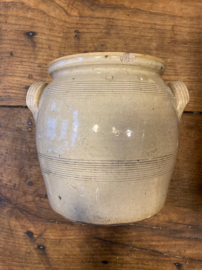 Vintage French Stoneware Jar