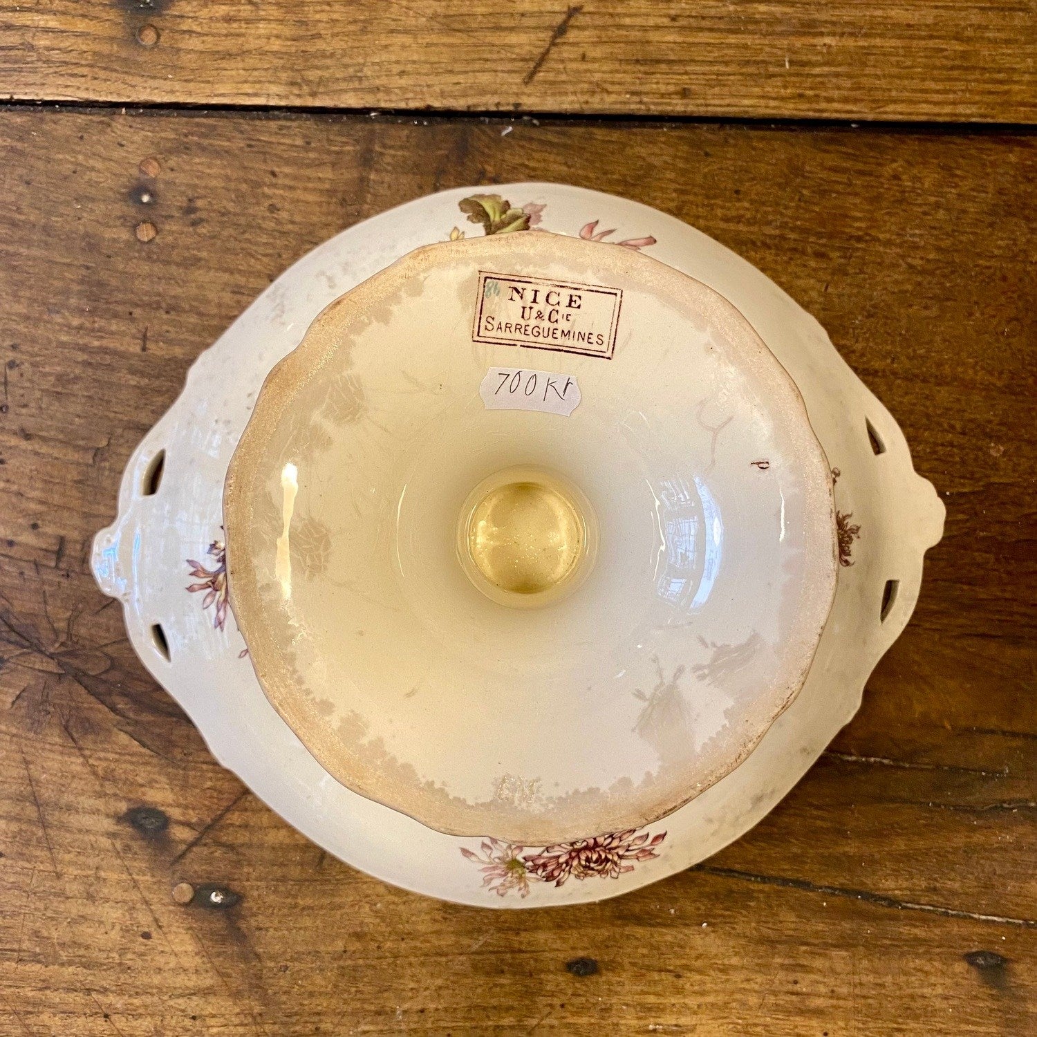 Vintage French Cake Tray