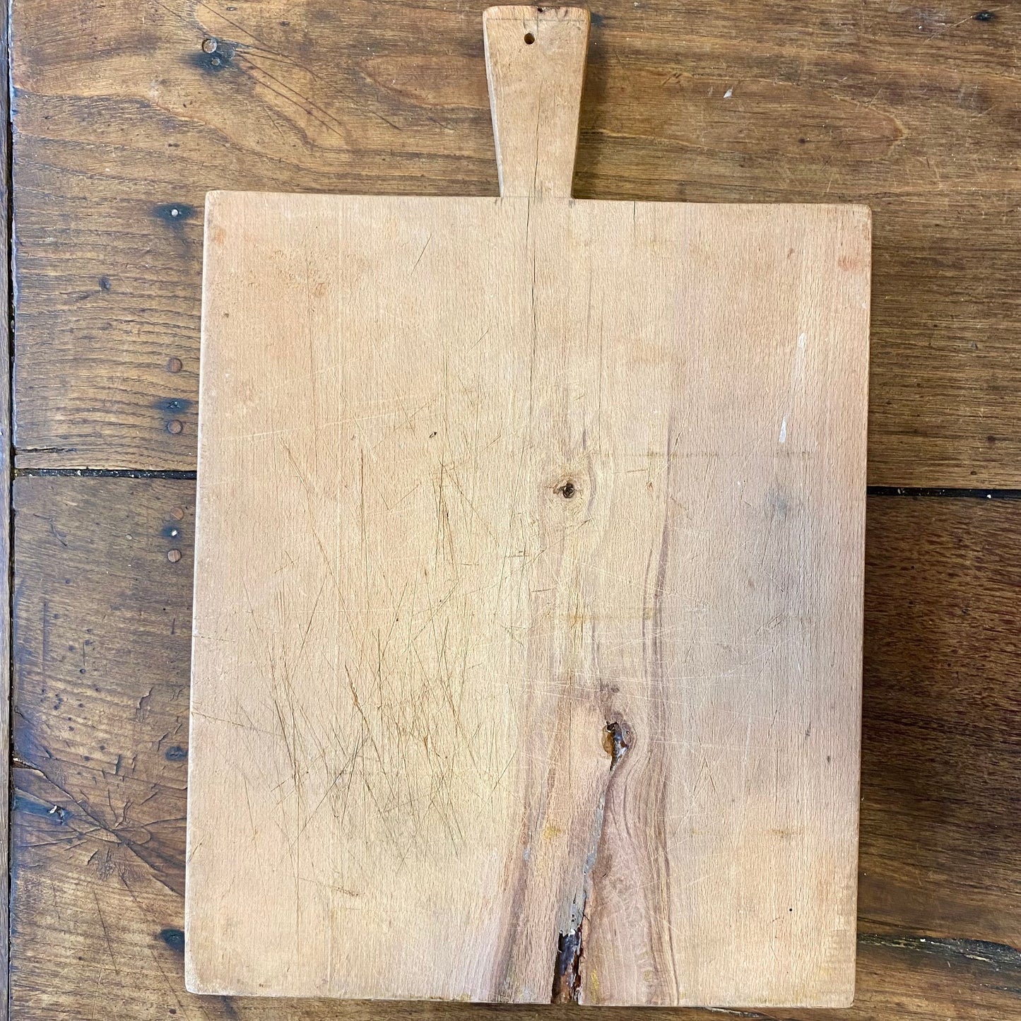 French Vintage Cutting Board – 55 × 37 × 6 cm