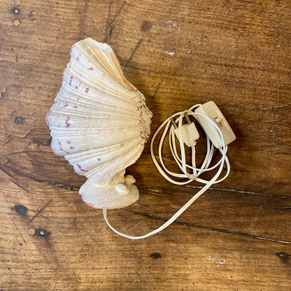 Vintage Shell Table Lamp – Natural Seashell
